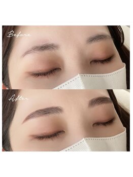 ロレインブロウ 大垣店/HBL＋眉ワックス