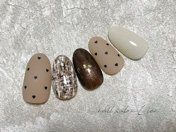 リアン(Lien)/バレンタインネイル