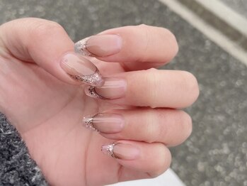 ネイルズ ウィスブランカ(Nails wisBlanca)/クリアフレンチで人と差をつける