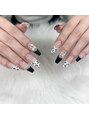 ベスパー(Vesper) レオパードフレンチネイル♪