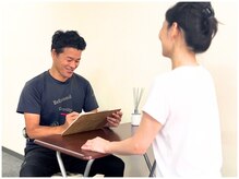 まずはカウンセリング、しっかりお客様のご要望をお聞きします◎