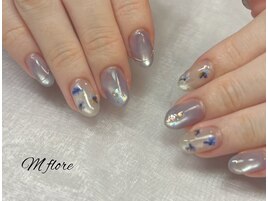 押し花ネイル