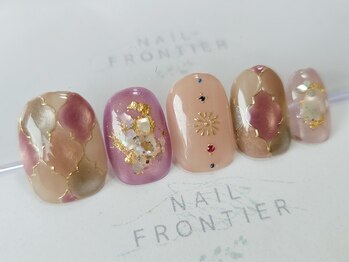 ネイルフロンティア 吉祥寺(NAIL FRONTIER)/Fモロッカンタイルネイル14980円