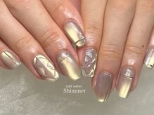 シマー(Shimmer)/キルティングマグネット