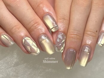 シマー(Shimmer)/キルティングマグネット