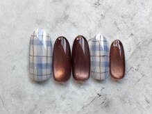 ノヘア フロム ハワイ(NOHEA from Hawaii)/チェックネイル