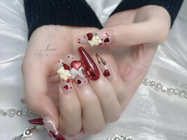 ちゅるん系ネイルで透明感アップ