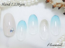 【82】定額7,139円夏色ネイル