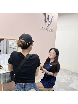 ホワイトワックス 京都四条烏丸(WHITE WAX)/施術の流れ カウンセリング