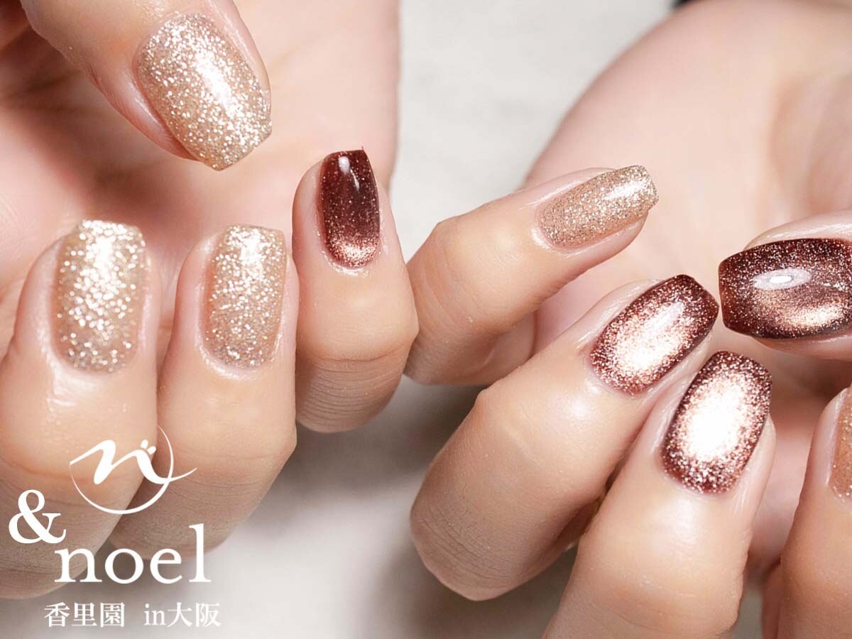 2025年-2026年冬トレンド】チョコレートブラウンのネイルデザイン集