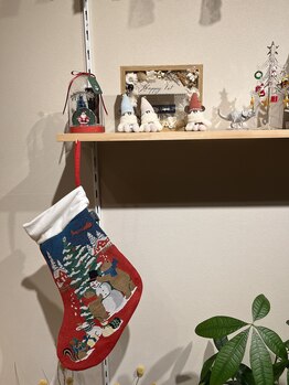 ネイビー鍼灸指圧治療院(NAVY鍼灸指圧治療院)/院内もしっかりクリスマス仕様！