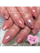 ラナンキュラス(Ranunculus)/オトナ女子☆キラリNail