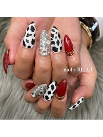 ダルメシアンネイル