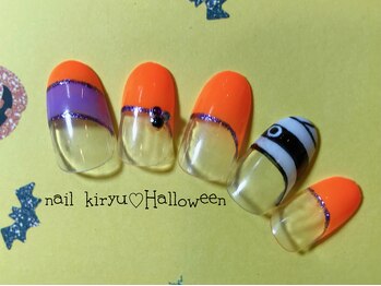 アイラッシュ キリュウ(Eye Lush Kiryu)/ハロウィンネイル♪