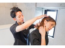 理学ボディ 五反田店(理学BODY)/【筋膜整体】首の痛み・辛さ確認
