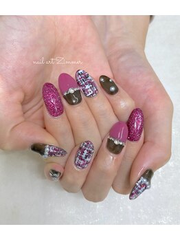 ネイルアート ジマー/90minart コース¥9960