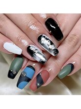 ソラール(SOLAR)/モード系☆マットネイル