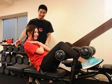 パーソナルトレーニングジム ブカツ(BUKATSU)/パーソナルトレーニング風景♪