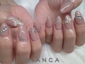 クリスタルネイル¥8500