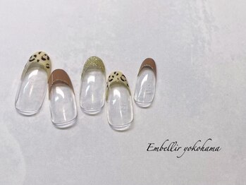 アンベリール 横浜店(Embellir)/(2307)レオパードフレンチ