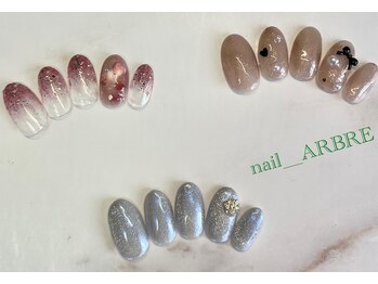 アルブル(ARBRE)/♪2月定額シンプルネイル♪