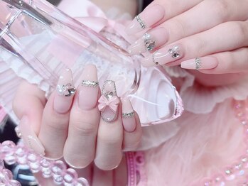 【Akari】ガーリーネイル