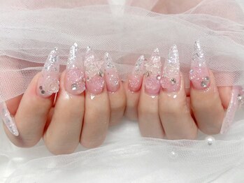 ロワ バイ ジョアアンジェ(Roi by joieange)/クリアネイル/薔薇/バラ/春/夏