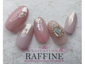 ネイルサロンアンドスクール ラフィーネ 池袋店/ニュアンスネイルコース¥7980