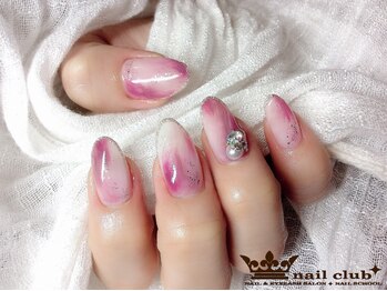 ネイルクラブ(nail club)/秋のくすみカラーニュアンス