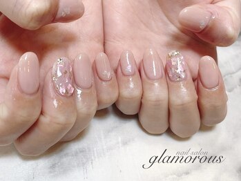 ネイルグラマラス 西新井店/《パラジェル》シェルネイル