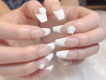 モカ 心斎橋(moca by Lee)/【Aina】ローズネイル