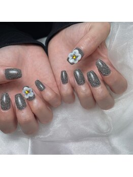 フラッシュ/3Dネイル/お花