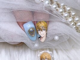 痛ネイル　持ち込み　秋　冬