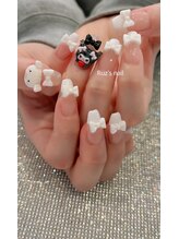 ラズネイル(RUZ'S NAIL)/リボンネイル（フレンチ）