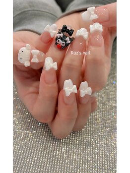 ラズネイル(RUZ'S NAIL)/リボンネイル(フレンチ)