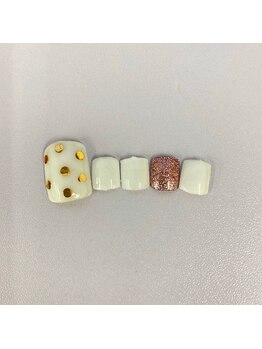 ヴァンネイル 海老名店(Van Nail)/フット定額デザイン ¥4990