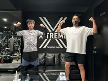 エクストリームパーソナルジム(X-TREME)/お客様と【パーソナルジム痩身】