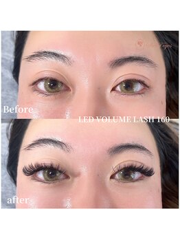 スウィートアイズ(Sweet eyes)/LEDボリュームラッシュ 160束