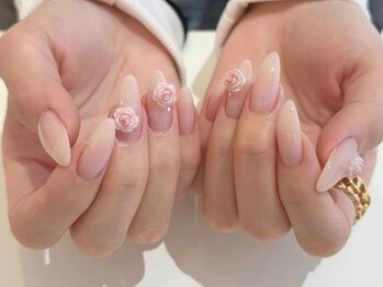 エイチ アンド ビー(H&B)の写真/本場韓国ネイル・ワンホンネイルを渋谷で♪ワンカラー/マグネットネイルのシンプルなジェルネイルも◎