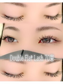 アネラ 麻生店(Anela)/ダブルフラットラッシュ　70束