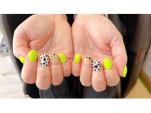 エマネイル(Emma Nail)/可愛いヒョウ柄