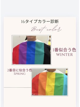 メイクビューティー(Make Beauty)/16タイプカラー診断