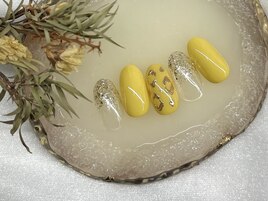 レオパード ミラー ラメグラ