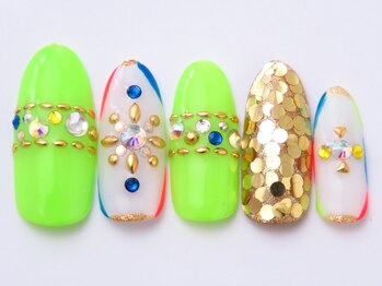ネイリックス 栄ガスビル(NAILX)/ネオン☆ネイル