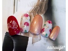 ネイル―ジュ 札幌大通店(nairouge*)/アートフラワーネイル♪