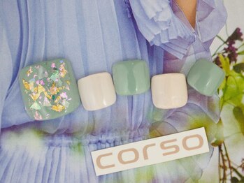 コルソケーツー 梅田茶屋町(corso k-two)/フット定額ネイル/茶屋町中津