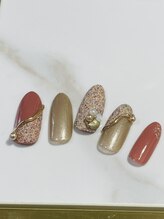 ウフネイル(ufu nail)/ゴージャスデザイン