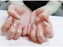 ネイルコテージ 新宿南口店(Nail cottage)/メタリックアート