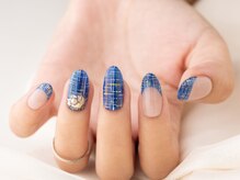 ヴァンネイル(VINGT NAIL nail&eye beauty)/ツイードフレンチネイル