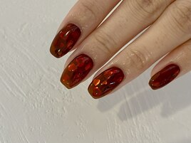【Hand】ハートホロネイル